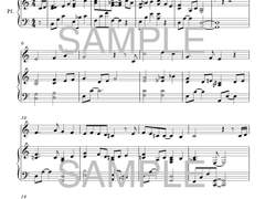 김오뎅 악보제작 커미션 샘플 - 3단악보, 그 외 악보