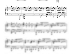 Valkyrie - 凱旋歌 (개선가) 피아노 악보