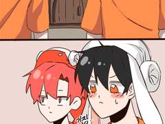 찜질방 간 뜰팁 만화