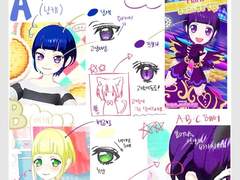 일주일 빠른 마감 / 홍시 / 낙서타입 2인 2장