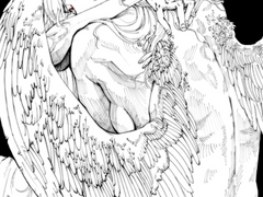 성인은 양계장에서 태어났다 (2023)-컨셉아트 및 소설책 표지삽화