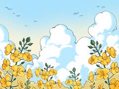 유채꽃밭 commission