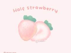CHOMI│apk 딸기반쪽 카카오톡 테마 - 안드로이드