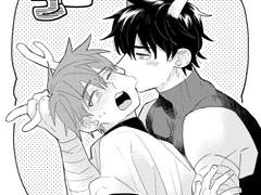 [종수상호] 어두운 밤 달도깨비 종수와 아기청룡 상호