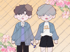 종이인형 같은 애들 commision