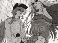 LD 흑백낙서 커미션