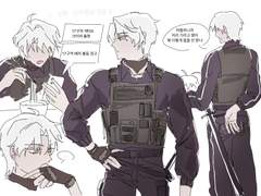 블랙배저 낙서 백업1