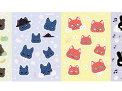 데못죽 스티커, 그립톡 도안 유료배포