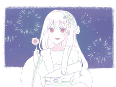 무지개맛 낙서 커미션