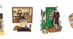 2024 달력 일러스트 원홋