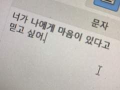 좋아해. 다정하지 않을 뿐.