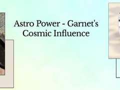 Astrological Benefits of Garnet Stone