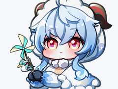 원신 감우와 바람개비 유년기ver