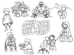 2022 스타워즈 그림