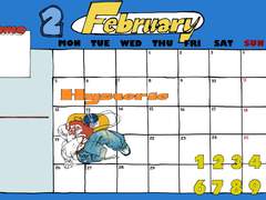 CHA CHA 굿노트 다이어리 (2월달)