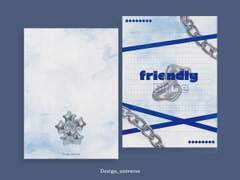 [레디메이드] friendly blue (308)