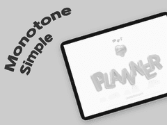 [플래너 속지] 나만의 색으로 채우는 무채색 플래너 2024