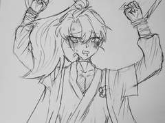 청명이 낙서 (좀 수위가 있는 편)