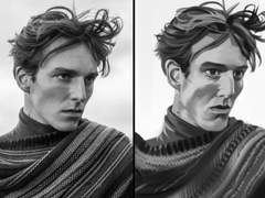 2024년 1월 28일 (일) <면크로키>