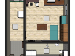 [스케치업] 가비지타임 지상고 숙소 ver.2