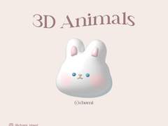 CHOMI│ios 3D 율끼 카카오톡 테마 - 아이폰