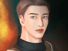 실사 그리기 28: 대충 기사 느낌