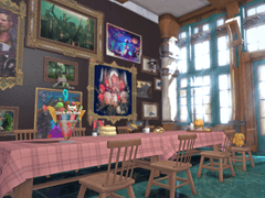 알리오 올<리요> 쪽박카페 컨하 안내문