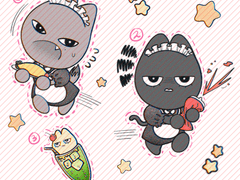 우하루 준쥰 키링 도안 공유