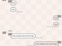 _roha_귀엽잖아_리본_베이지_apk (안드로이드 전용)