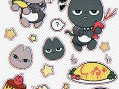 우하루 준쥰 스티커 도안 공유…