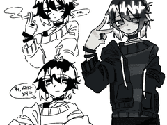 색의 선명도 - 세계관 / 프로필 양식