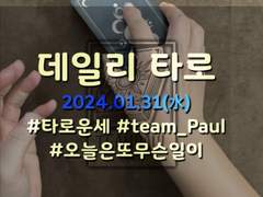 1/31 오늘의운세-데일리타로