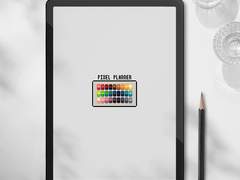 [픽셀] 레트로 굿노트 컬러칩 플래너