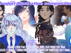 💜보라돌이 그림 커미션💜