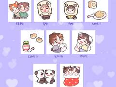 띠부 도안 공유 ! !