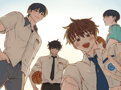 왕늦은 완결기념 그림🥹🏀⛹️♂️