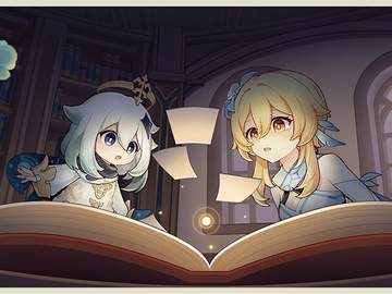 { 원신 } 드림주는 칭찬을 받으면 부끄러워져요