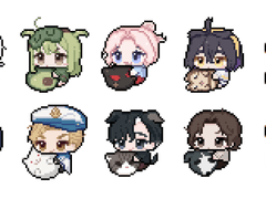 뭔가 껴안은 도트 커미션