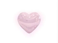 글래스 레플리카 하트