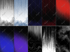 [1000p] 어두운 분위기 배경 소재 10종