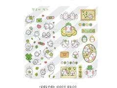 1월달 굿노트 먼슬리 공유 +)행운/행운의먼지스티커