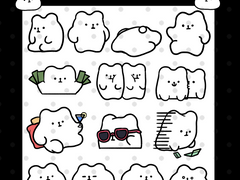제멋대로 맬렁곰 스티커