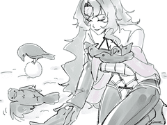 20240205 까마귀줍는여인