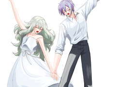 루이네네 전신 아크릴 스탠드 도안 유료배포