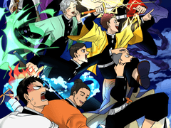 [하이큐×귀멸] 각 조별 팀워크 (일러)