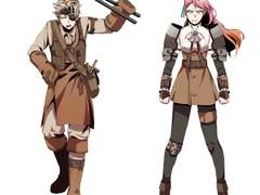 캐릭터 시트 및 컨셉 1컷