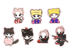 말랑깅기범 띠부씰 도안 유료배포