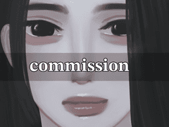 풀채색 1인 두상 커미션