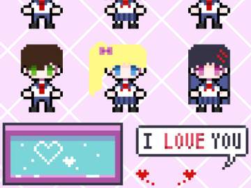 🎀큐트 픽셀 도트 굿노트 스티커🎀 2