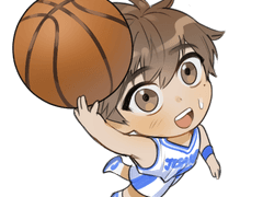 기상호 SD 띠부 스티커 도안